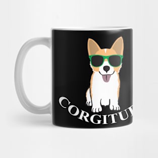 CORGITUDE "WHITE LETTERING" Mug